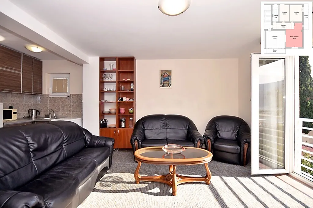 Квартира недалеко от моря в Дженовичи